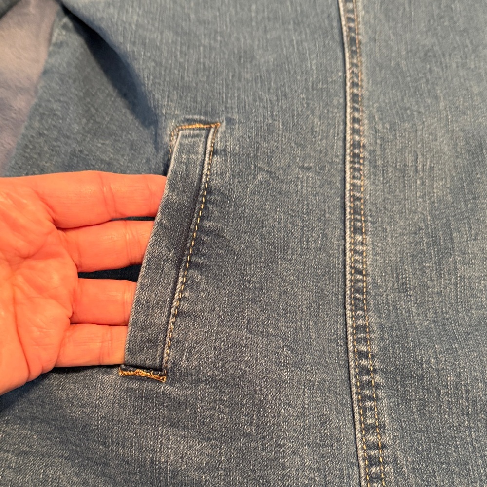 Woman’s Blue Denim Jacket - Picture 5 of 11